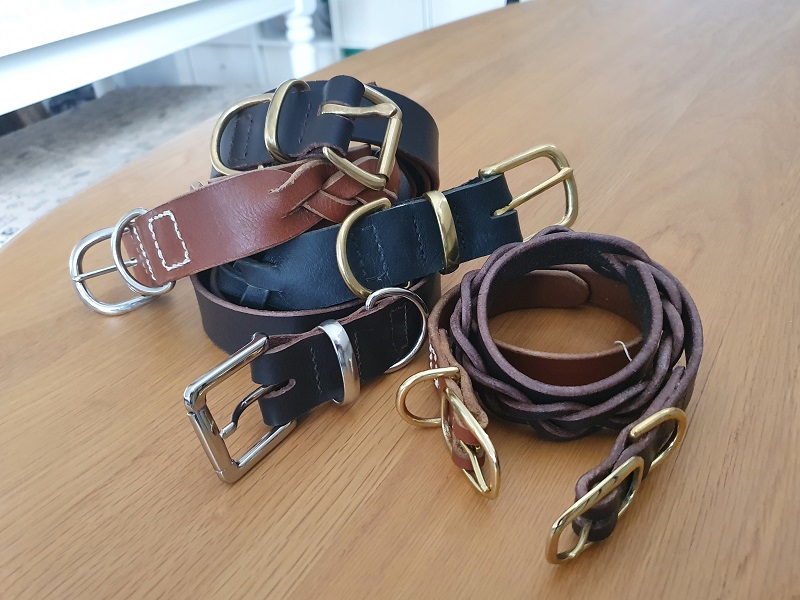 Leather collars