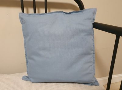 Cushion Light Blue Plain
